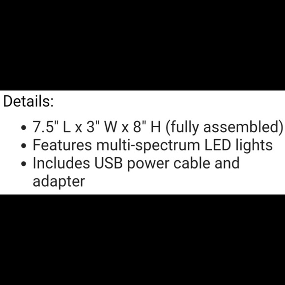 Indoor LED light planter 🌱🪴 - Picture 6 of 6